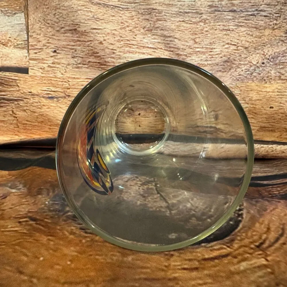 Miller Lite Drinking Glass Pint Beer Logo Clear 5.75